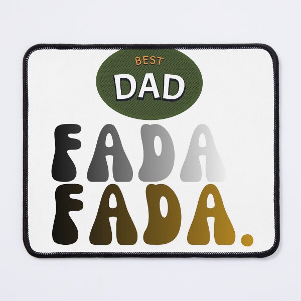 Item preview, FADA – Best Dad Typography designed and sold by ekemarket.