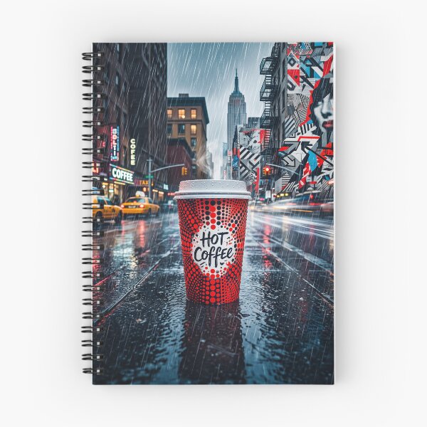 Item preview, Hot Coffee To Go Pop Art designed and sold by Home Decor Art.