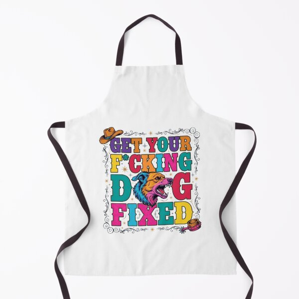 Item preview, Get Your Dog Fixed Retro Cowpoke Animal Welfare designed and sold by SoyLamderma.