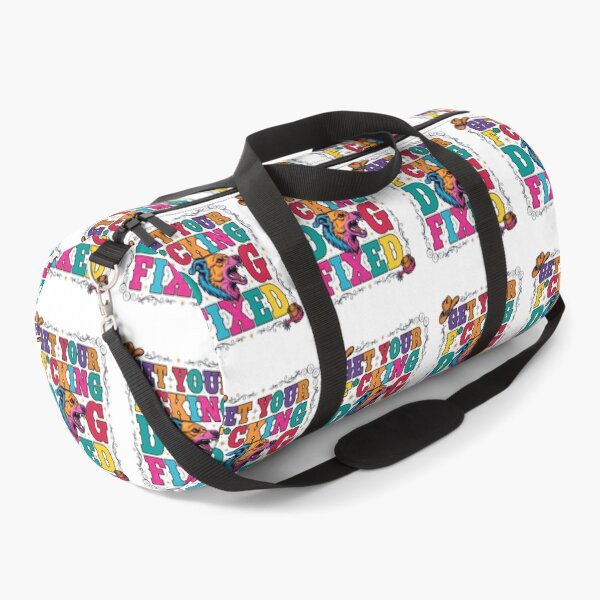 Item preview, Get Your Dog Fixed Retro Cowpoke Animal Welfare designed and sold by SoyLamderma.