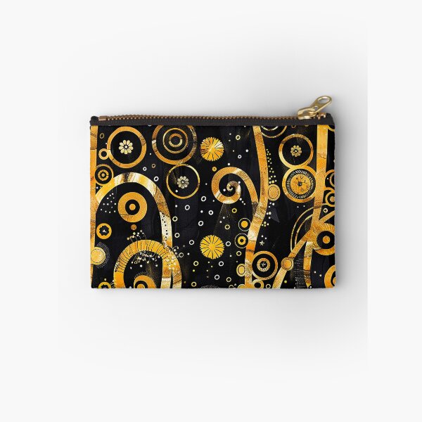 Item preview, Gustav Klimt-Style Golden And Black Abstract Designs designed and sold by DEC02.
