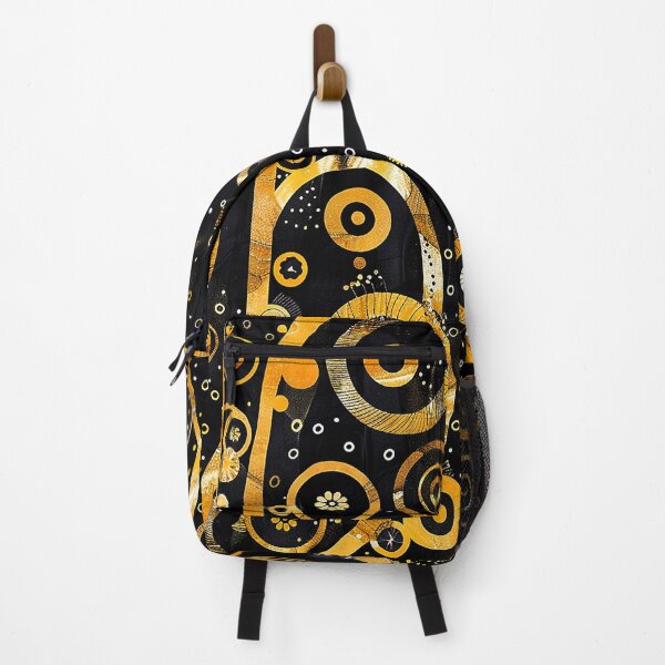 Item preview, Gustav Klimt-Style Golden And Black Abstract Designs designed and sold by DEC02.