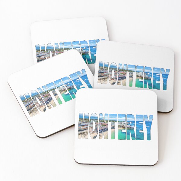 Item preview, MONTEREY - Bay California Cannery Row Sunny Day Beach Paradise designed and sold by Adam Gormley.