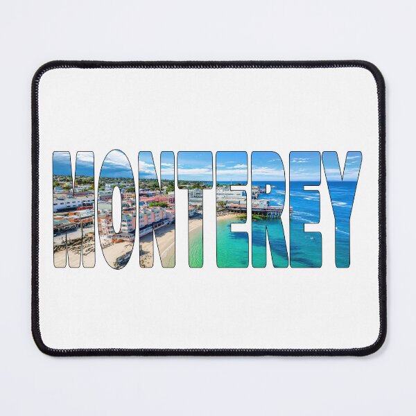 Item preview, MONTEREY - Bay California Cannery Row Sunny Day Beach Paradise designed and sold by Adam Gormley.