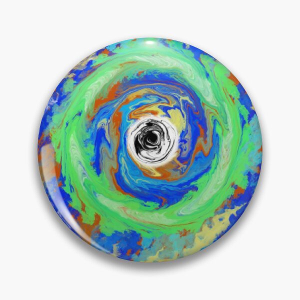 Item preview, Retro Futuristic Orbit Noise Spiral designed and sold by VerdantVerseR.