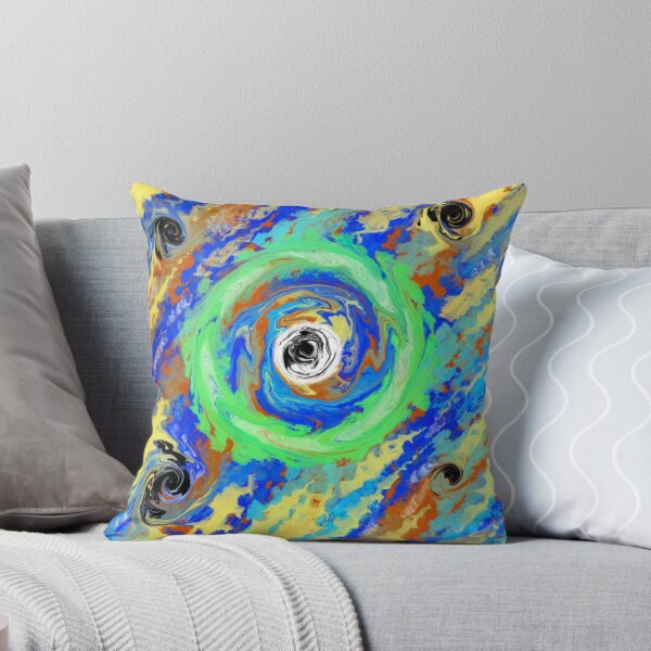Item preview, Retro Futuristic Orbit Noise Spiral designed and sold by VerdantVerseR.