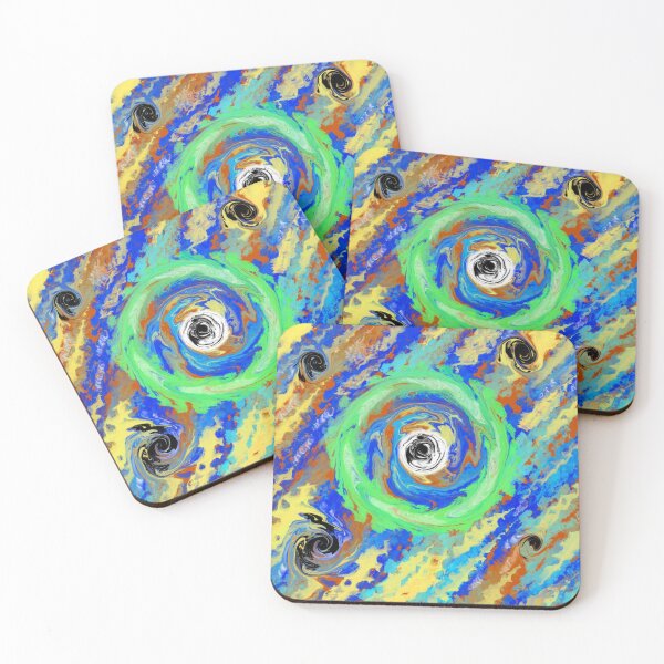 Item preview, Retro Futuristic Orbit Noise Spiral designed and sold by VerdantVerseR.