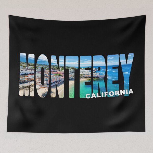 Item preview, MONTEREY California - Bay Cannery Row Sunny Day Beach Paradise designed and sold by Adam Gormley.