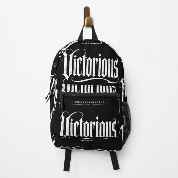 Item preview, Victorious Christian Gothic Typography Streetwear Design designed and sold by wpshinobi.