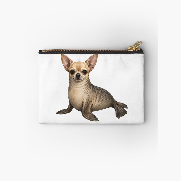 Item preview, Chihuahua Seal Hybrid – Whimsical Ocean Animal Illustration designed and sold by bloomrocketz.
