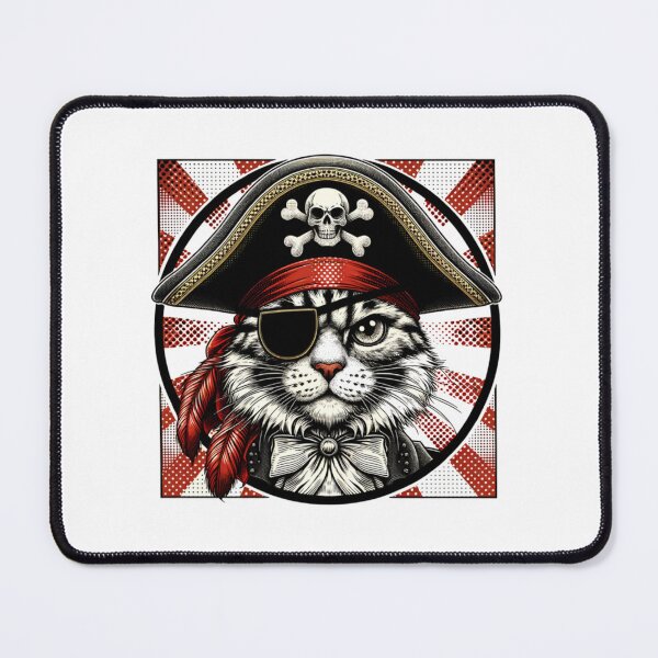 Item preview, The Pirate Cat designed and sold by ginettearts.