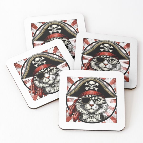 Item preview, The Pirate Cat designed and sold by ginettearts.