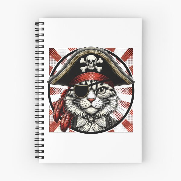 Item preview, The Pirate Cat designed and sold by ginettearts.