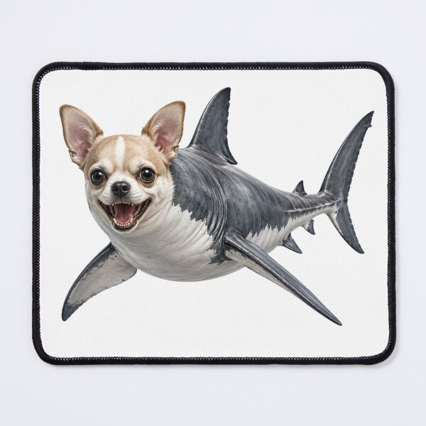 Item preview, Shark Chihuahua Hybrid Ocean Fantasy Design designed and sold by Skyrocketz.
