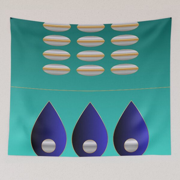 Item preview, Azure Abundance designed and sold by Dee Tirang.