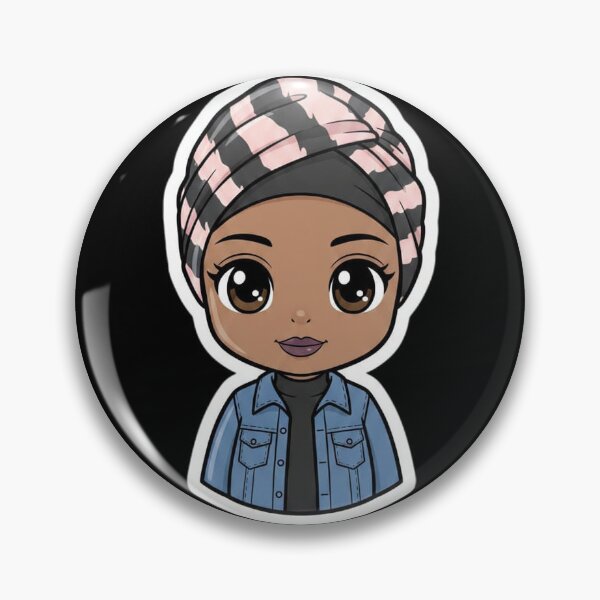 Item preview, Pink Hijab Chibi designed and sold by TheModernMuslimahchibi&more .