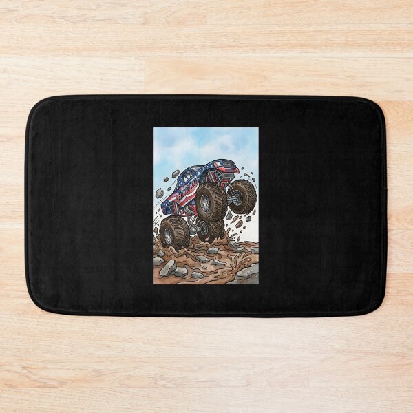 Item preview, Monster Truck Mud Wheelie - full designed and sold by jlStopMedia.