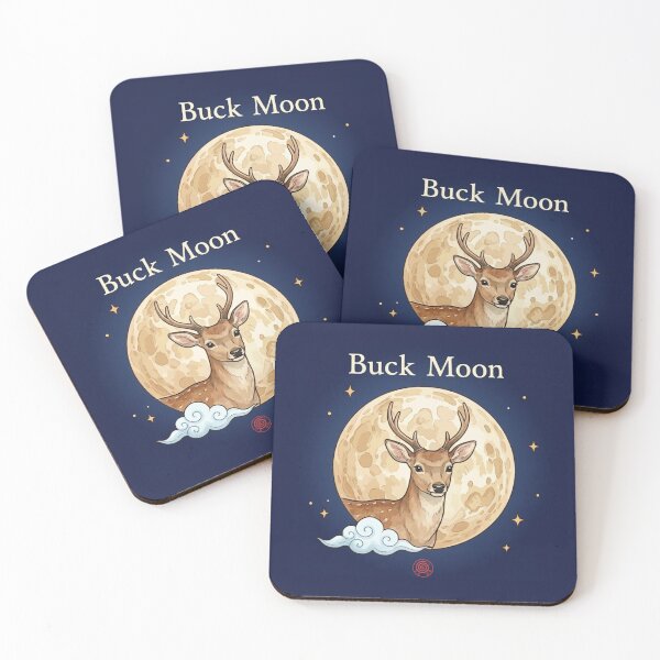 Item preview, The Buck and the July Moon designed and sold by DianaAlunaImage.