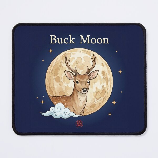 Item preview, The Buck and the July Moon designed and sold by DianaAlunaImage.