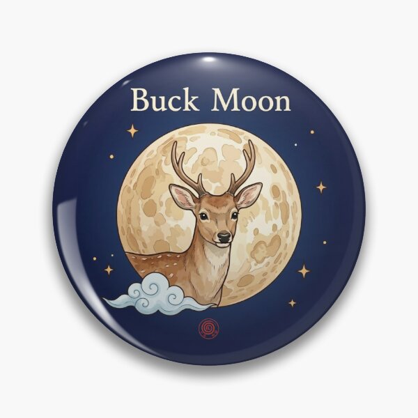 Item preview, The Buck and the July Moon designed and sold by DianaAlunaImage.