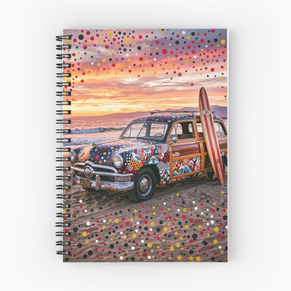Item preview, Pop Art Surfers Beach Station Wagon designed and sold by Home Decor Art.