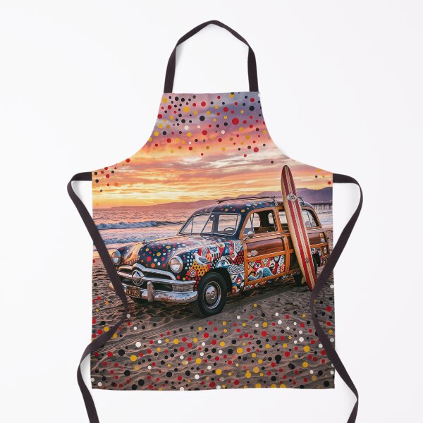 Item preview, Pop Art Surfers Beach Station Wagon designed and sold by Home Decor Art.