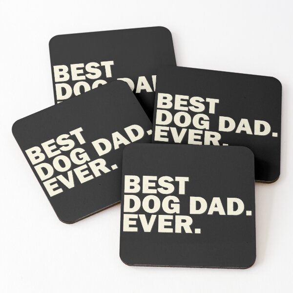 Item preview, Best Dog Dad Ever Minimalist Text designed and sold by SoyLamderma.