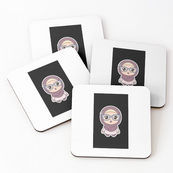 Item preview, Chibi Muslim Girl with Glasses designed and sold by TheModernMuslimahchibi&more .