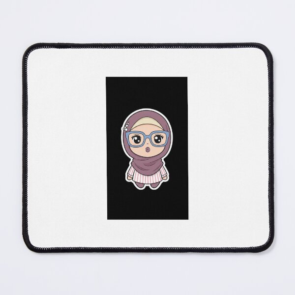Item preview, Chibi Muslim Girl with Glasses designed and sold by TheModernMuslimah.
