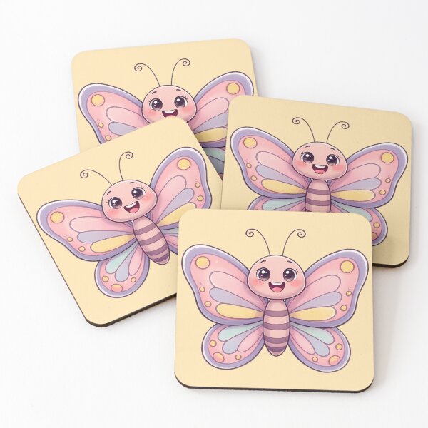 Item preview, Radiant Butterfly, Beautiful Pastel Insect designed and sold by WrenAndWhimsy.