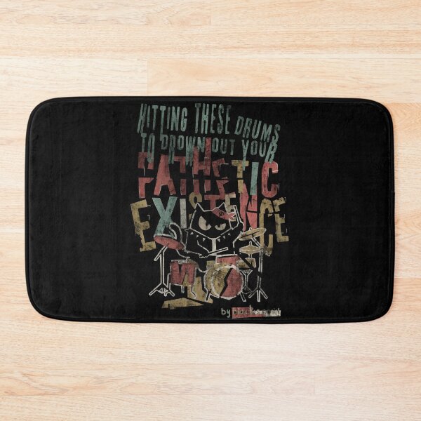 Item preview, Sarcastic Drummer Cat Existential Meme designed and sold by IAPICTURE.