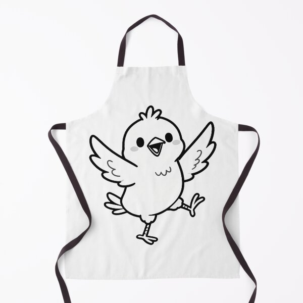 Item preview, Dancing Black and White Bird designed and sold by WrenAndWhimsy.