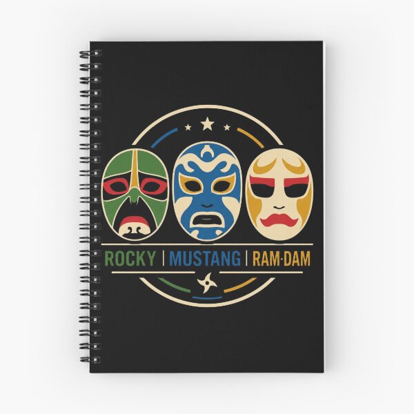 Item preview, Rocky Mustang Ram-Dam Ninja Design Classic Retro version three designed and sold by killem667.