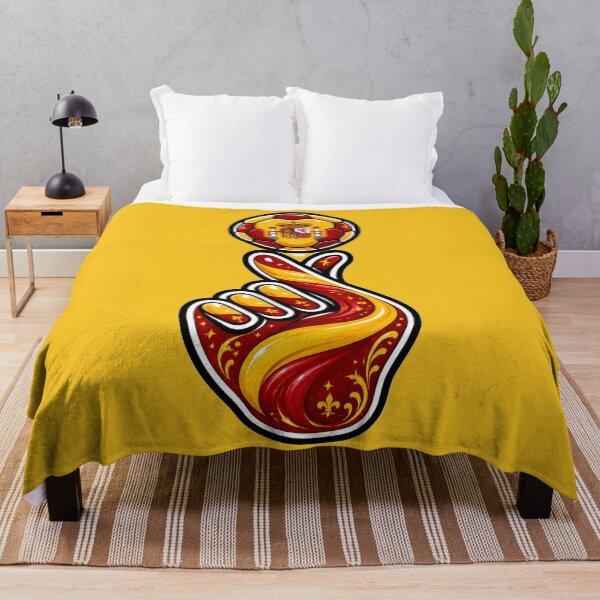 Item preview, Spain Football Finger Spin Art | La Roja Soccer Fan Design | Spanish Flag Football Gift | FIFA World Cup | UEFA Euro T-Shirt | Sticker & Sports Wall Art designed and sold by thesmilngnature.