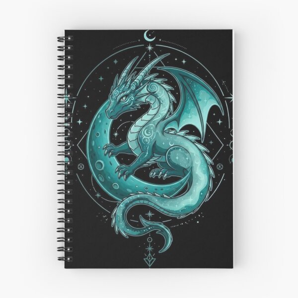 Item preview, Cekestial Ice Dragon on Crescent Moon designed and sold by MysticVargas.