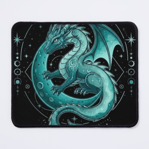 Item preview, Cekestial Ice Dragon on Crescent Moon designed and sold by MysticVargas.