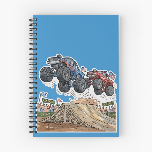 Item preview, Monster Trucks Soaring - opt 1 designed and sold by jlStopMedia.