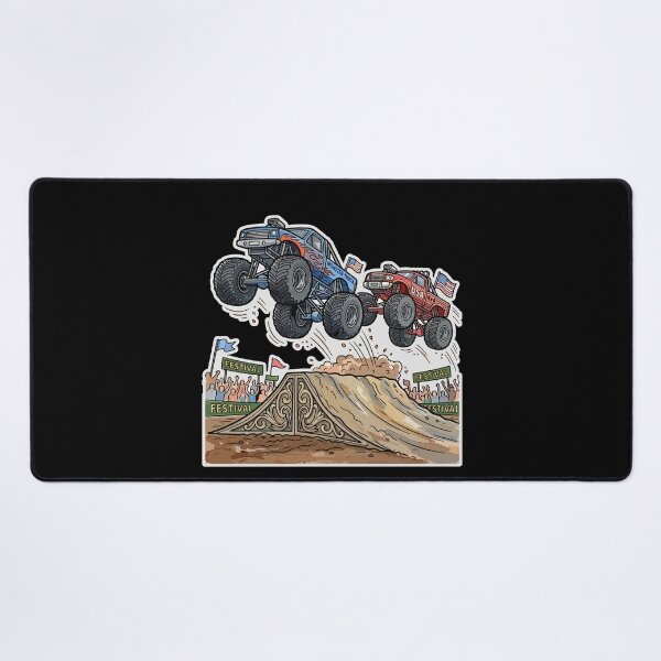 Item preview, Monster Trucks Soaring - opt 1 designed and sold by jlStopMedia.