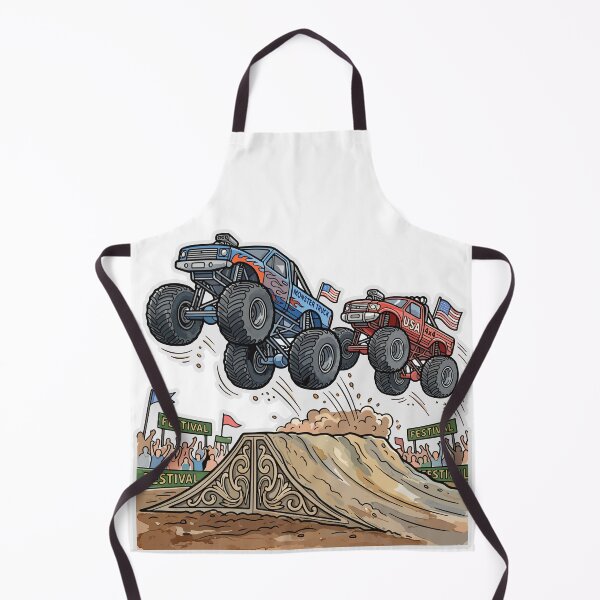 Item preview, Monster Trucks Soaring - opt 1 designed and sold by jlStopMedia.