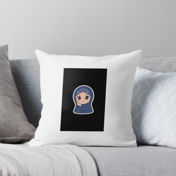 Item preview, Cute Chibi Hijabi Girl designed and sold by TheModernMuslimah.