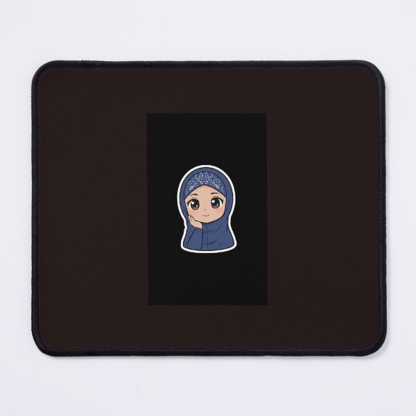 Item preview, Cute Chibi Hijabi Girl designed and sold by TheModernMuslimah.