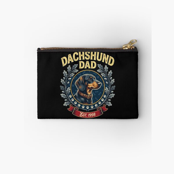 Item preview, Vintage Dachshund Dad Crest Est 1998 designed and sold by SoyLamderma.