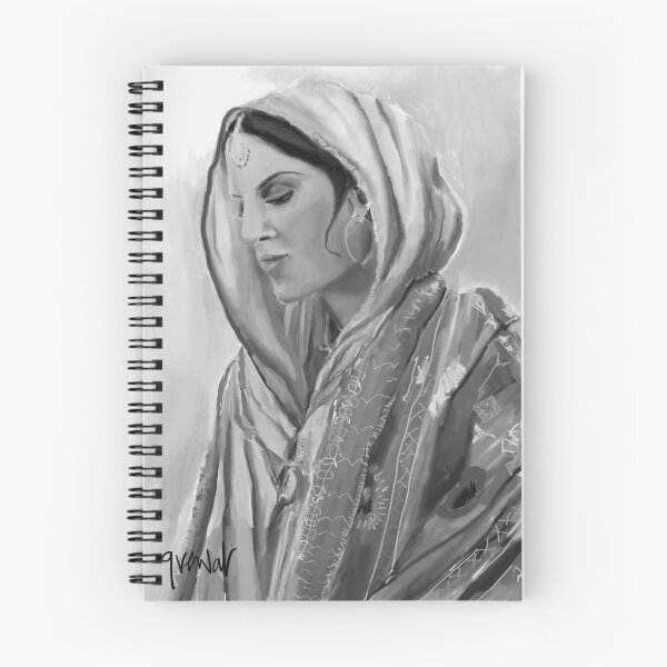 Item preview, Punjabi Woman - Bride designed and sold by Sukhpal Grewal Ethnic Art.