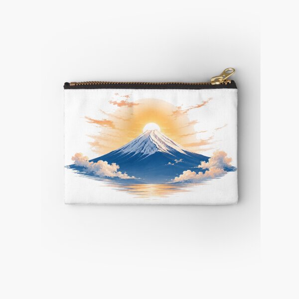 Item preview, Fuji Dawn – Blue Mountain Sunrise Japanese Nature Art designed and sold by Cloud Tide Studio.