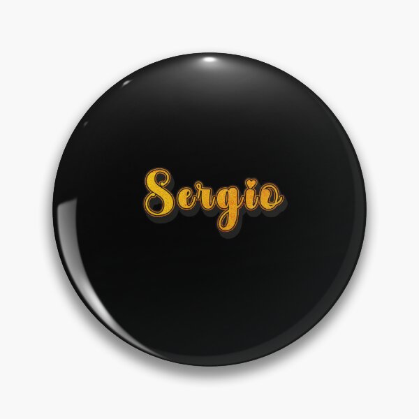 Item preview, Sergio Personalized Name Design with Heart | Funny Custom Gift designed and sold by Watsonarts.