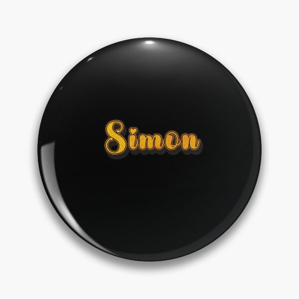 Item preview, Simon Personalized Name Design with Heart | Funny Custom Gift designed and sold by Watsonarts.