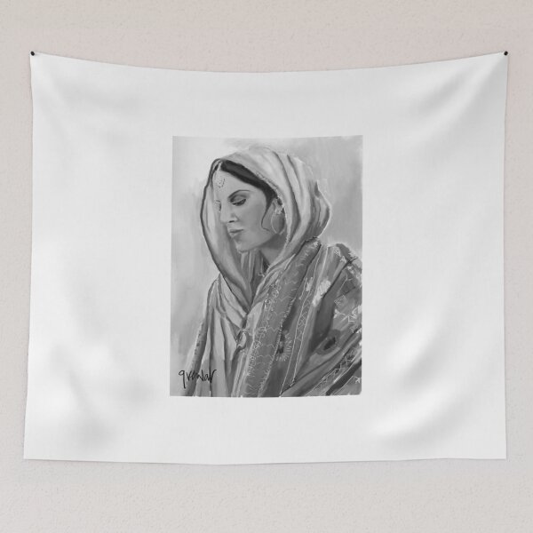 Item preview, Punjabi Woman - Bride designed and sold by Sukhpal Grewal Ethnic Art.