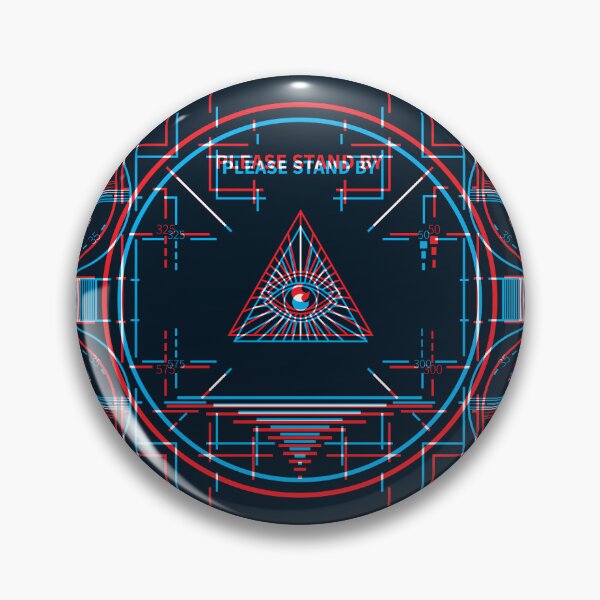 Item preview, Illuminati Stand By 3D - Dark designed and sold by animinimal.