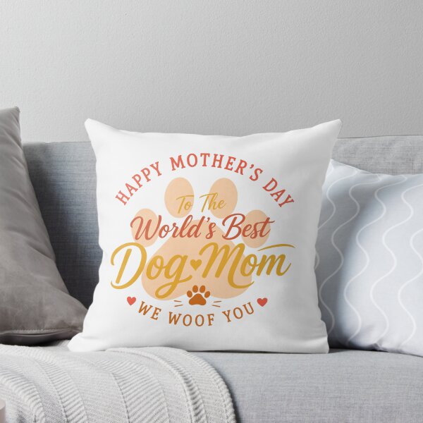 Item preview, World's Best Dog Mom We Woof You Mother's Day designed and sold by SoyLamderma.
