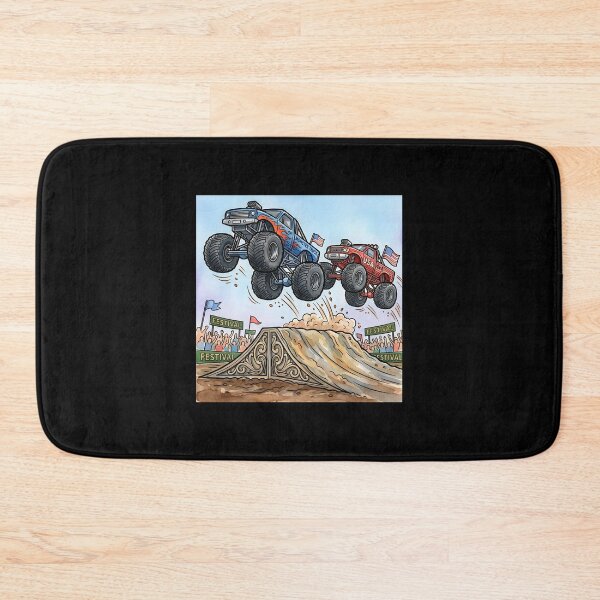 Item preview, Monster Trucks Soaring - opt 2 designed and sold by jlStopMedia.